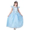 Image de VIVING Déguisement de princesse en cristal 10-12 ans (robe, gants et jupon)