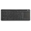 Image de NGS TV Warrior Clavier sans Fil 2.4GHz avec Touchpad et Touches Multimédia pour SmartTV, Odinateur Portable ou Console de Jeux (AZERTY Français)
