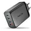 Image de NGS Bud 240W   Chargeur Mural GAN 240 W, 3X USB-C PD3.1 et PPS + 1x USB-A QC 3.0, 4 Ports, Charge Ultra Rapide, Compact, Smartphones, tablettes et Ordinateurs Portables
