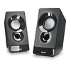 Image de NGS SB210 - Enceintes Stéréo 12 W PC, Alimentées par USB, Entrée Jack 3,5 mm, Son Clair et Surround, Contrôle du Volume, Design Compact, Plug & Play, Compatibles avec Les Ordinateurs et Les Portables