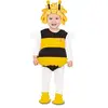 Image de My Other Me Déguisement d'abeille Maya Baby Body, ailes, bonnet avec antennes et chaussons Taille 7-12 M