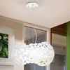 Image de Schuller Valencia Suspension LED Narisa 5xG9, Ø47 cm, blanche