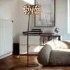 Image de Schuller Valencia Lampe sur pied Narisa, or rose/marron