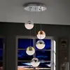 Image de Schuller Valencia Suspension LED Sphere, multicolore, à 5 lampes