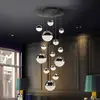 Image de Schuller Valencia Suspension LED Sphere, 14 ampoules, chrome, à intensité variable, Ø 60 cm