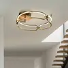 Image de Schuller Valencia Plafonnier LED Colette à 3 lampes, or rose