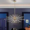 Image de Schuller Valencia Suspension Evasion, 9 lampes, or, métal, verre, Ø 100cm