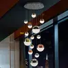 Image de Schuller Valencia Suspension LED Sphere multicolore 14 lampes, app
