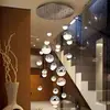 Image de Schuller Valencia Suspension LED Sphere multicolore 27 lampes, app