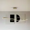Image de Schuller Valencia Suspension LED Lia, dorée, CCT, télécommande, métal