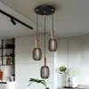 Image de Schuller Valencia Suspension Micron LED à 3 lampes, noir, or
