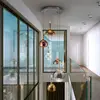 Image de Schuller Valencia Suspension LED Charlize à 6 lampes, à intensité variable par triac, verre de