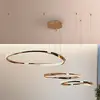Image de Schuller Valencia Suspension LED Orbitas, longueur 185 cm, couleur or, métal