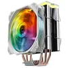 Image de Nfortec - CENTAURUS X Dissipateur thermique pour CPU avec 4 caloducs, ventilateur A-RGB PWM 120mm, TDP 180W, compatible LGA1700 et AM5, blanc