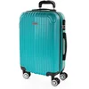 Image de ITACA - Valise Cabine 55x40x20 Rigide Légère à Roulette 4 Roues Pivotantes avec Cadenas à Combinaison Bagage Cabine Idéal pour Voyager en Avion Petite Valise Compacte Compatible avec Ry, Vert Menthe