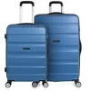Image de ITACA - Set de Valise Rigide avec roulettes pivotantes - Léger, Grande capacité, Organisation astucieuse pour Les Voyages Longs, Bleu