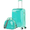 Image de ITACA - Valise Fille Enfant Moyenne Valise Enfant Garcon Bagages Enfant Valise Petite Fille. Valise Enfant Roulette, Taupes à la Menthe