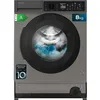 Image de Cecotec Lave-linge 8Kg Chargement Frontal Intégrable Bolero DressCode 850 Bi Inverter Steel A. Finition Acier Inox 1400 Tr/min,15 Programmes,Classe A, Moteur Inverter Plus, SteamMax, Stain Match Plus