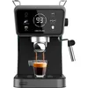 Image de Cecotec Machine à Café Express Power Espresso Touch ColdBrew. Écran Tactile, Système ColdBrew, Pompe 20 Bars, Buse Vapeur Orientable, Réservoir 1,5L, Bras Double Sortie, Nettoyage Facile