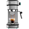 Image de Cecotec Cafelizzia Express Cafelizzia 890 Gris Espressos et Cappuccino 1350 W Système Thermoblock 20 bars Mode Auto pour 1-2 Cafés, Vaporisateur Orientable, Capacité 1,2 L