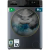 Image de Cecotec Lave-linge 8 kg Bolero DressCode 8610 Inverter Ice Blue A. Chargement Frontal, 1400 RPM, SteamMax, Motor Inverter Plus, 15 Programmes, OnSmart, Stop&Go, DrrumClean, Caoutchouc Antibactérien