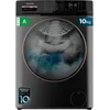 Image de Cecotec Lave-linge 10Kg Bolero DressCode 10610 Inverter Steel A. Chargement Frontale, 1400 RPM, Steam Max, Motor Inverter Plus, 15 Programmes, OnSmart, Stop&Go, Caoutchouc Antibactérien, Drum Clean