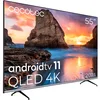 Image de Cecotec QLED 55" Smart TV V1 Série VQU10055. 4K UHD, Android 11, Frameles Design, MEMC, Dolby Vision et Dolby Atmos, Large Gamme de Couleurs, modèle 2023