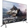 Image de Cecotec Téléviseur LED 75" Smart TV Série A3 ALU30075S, 4K UHD, Android TV 11, sans Bord, Assistant Vocal Google et Chromecast, Dolby Vision & Atmos, HDR10, HBBTV, 2023