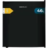 Image de Cecotec Mini Frigo GrandCooler 20000 L SilentCompress Black E. Réfrigérateur Compact Capacité de 46L, porte personnalisable, finition en acier inoxydable, classe énergétique E. Pour tous les espaces.