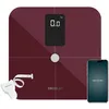 Image de Cecotec Pèse-Personne intelligent Surface Precision 10400 Smart Healthy Vision Garnet. Mesure de la bio-impédance, Grand écran, Jusqu’à 15 paramètres différents
