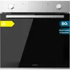 Image de Cecotec Four Intégrable Multifonction Conventionnel de 80L Bolero Hexa C126400 Line. 2800W, 5 Fonctions, Basse Consommation, Lumière Intérieure, Steam Assist, Steam EasyClean