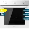 Image de Cecotec Four Encastrable Multifonctions Bolero Hexa M236000 Glass White Time A. 70L, 6 Fonctions,Minuterie,classe A, 2800W, Steam Base XXL, Steam Assist, Cooling Fan, Defrost, Convection,Triple Glass