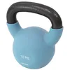 Image de Cecotec Haltère Russe de 10 kg Drumfit KettleBell 10000 Neo. Revêtement en néoprène, Fonte de fer, Poignée ergonomique, Design esthétique et facile à nettoyer, Dimensions 18.7x15x21cm