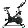 Image de Cecotec Vélo d'Appartement d'Intérieur DrumFit Indoor 6000 Compact. Volant d'Inertie 6 kg, Écran LCD, Support Appareils, Roues, Résistance Réglable, Selle et Guidon Réglables