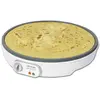 Image de Cecotec Crêpière Fun Crepestone. Revêtement Antiadhérent RockStone, Thermostat Réglable , Diamètre de 30.5 cm, Répartiteur de pâte à crêpes et Spatule inclus, 1000 W.
