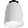 Image de Plafonnier d'extérieur LED Nut de Bover, blanc, aluminium/acier, Ø 10 cm