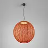Image de Bover Nans Sphere S/80 suspension d'extérieur LED rouge