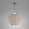 Image de Bover Nans Sphere S/80 suspension d'extérieur LED marron