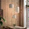 Image de Bover Nans S/3L suspension LED à 3 lampes, beige