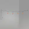 Image de Bover Nans S/16/4L suspension extérieur LED, rouge
