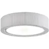 Image de Plafonnier LED Urban de Bover, argenté/blanc, Ø 60 cm