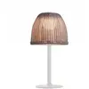 Image de Bover lampe pour socle LED Atticus, hauteur 40 cm, blanc naturel/beige