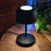 Image de Bover lampe de table LED Bol, noir mat, hauteur 30 cm, aluminium