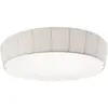Image de Bover Plafonnier LED Plafonet, Ø 95 cm, blanc, aluminium/tissu