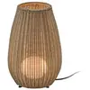 Image de Lampe de table LED Amphora de Bover, marron/beige hauteur 47 cm