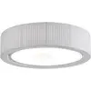 Image de Bover Plafonnier Urban, argenté/blanc, Ø 60 cm