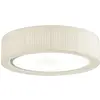Image de Bover Plafonnier Urban, argenté/crème, Ø 60 cm
