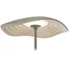 Image de Bover Lampe à poser LED Valentina M/29, gris olive/blanc