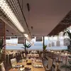 Image de Suspension LED Bover Nans Balis S/140, brun/marron, 140 cm