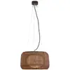 Image de Bover Suspension d'extérieur LED Fora S, brun graphite/brunØ 50 cm